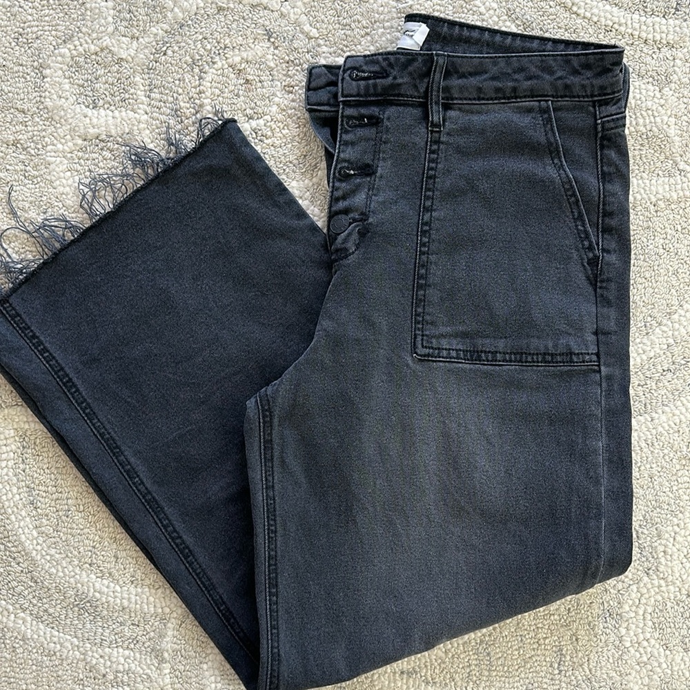 Carly Jean Los Angelas Hendrix jeans in charcoal